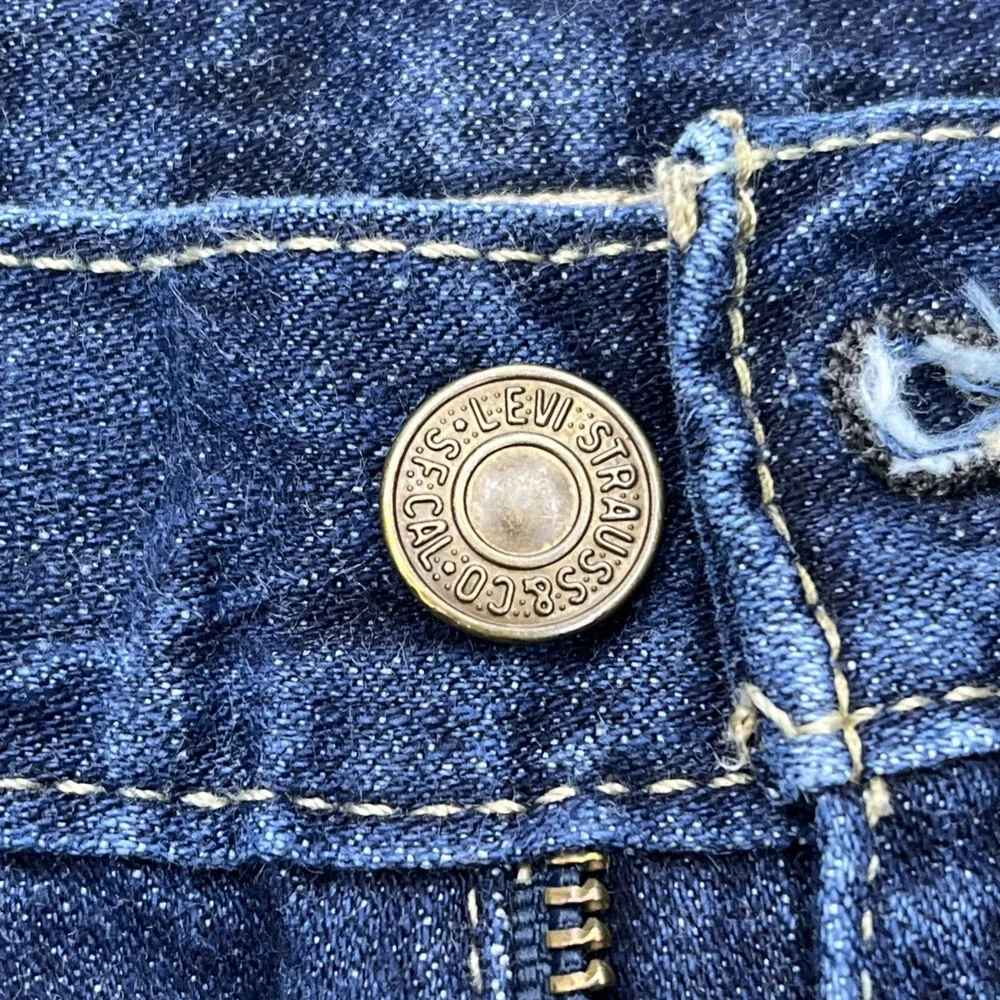 Levi's 513 Mens Slim Straight Blue Denim Jeans 29x32